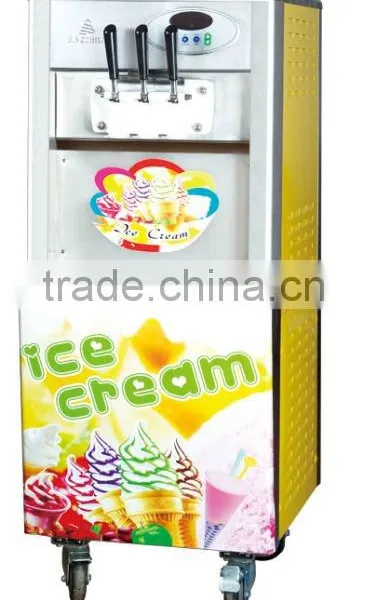 Different Kinds Voltage Double Compressor Soft Ice Cream Machine photo-3
