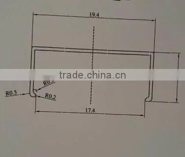 Aluminum Profile for Toilet Partition Cubicle photo-2