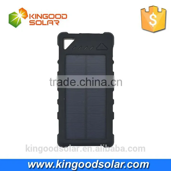 2016 Hottest Selling Mobile Portable Solar Charger for Xiaomi Power Bank 16000mah Logo Customizable