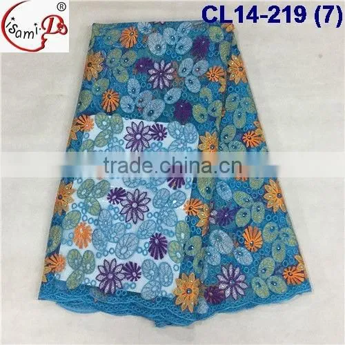CL14-219 Elegant Embroidery French Lace,tulle Lace Fabric African French Net Lace Fabric photo-5