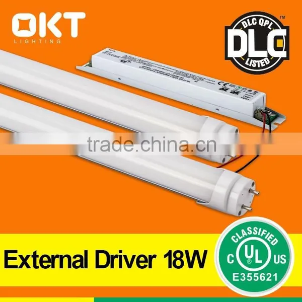 Perfect Office Lighting Fixtures ul Dlc Led Tube Light With External Driver 18w 22w photo-3