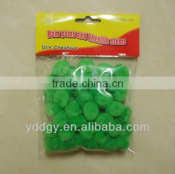 Factory Supply Colorful Cute Acrylic Pom Poms for Toys photo-3