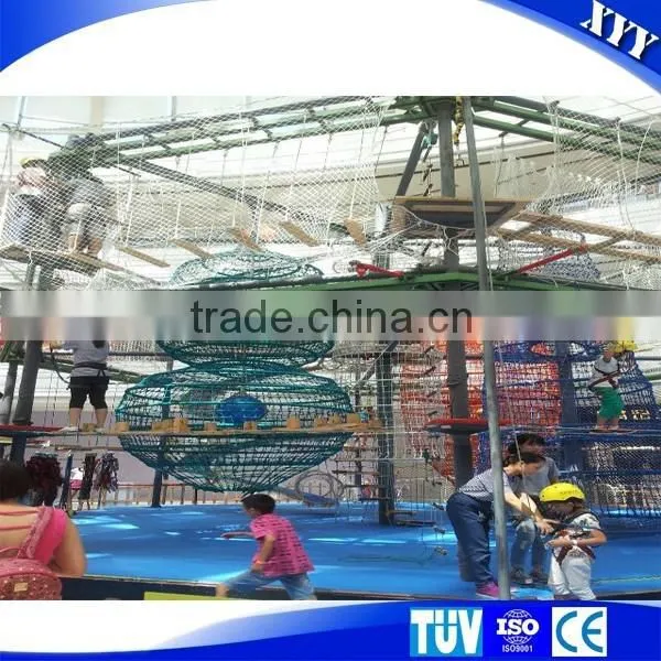 2015 Kids and Adult Indoor Obstacle Ropes Course photo-3