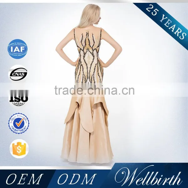 Top Import Crystal Beaded Tea Length Wedding Dress Patterns Free photo-6