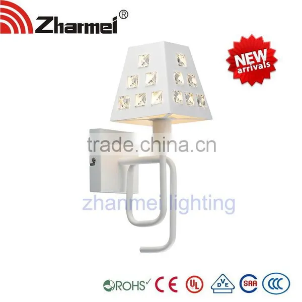 Modern Crystal and Metal Materials Wall Lamp,bedside Lamp