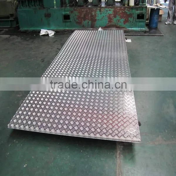 Aluminium Tread Plate Diamond Pattern and Five Bar 3003 H24 5052 6061 photo-4
