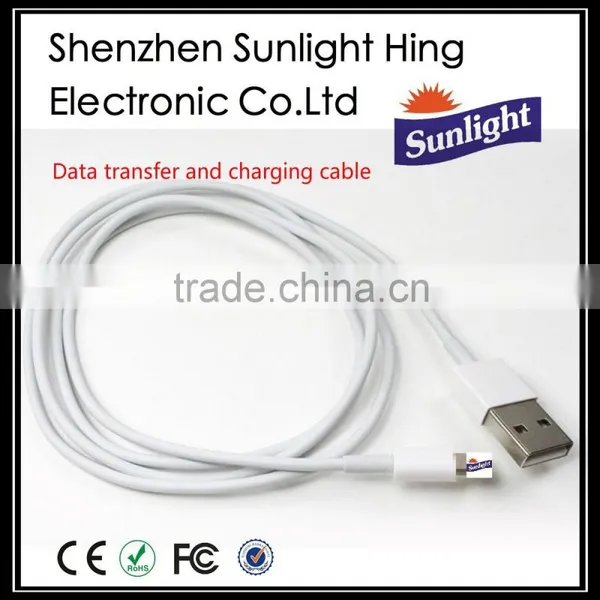 Data wire charging cable for iOS mobile phone