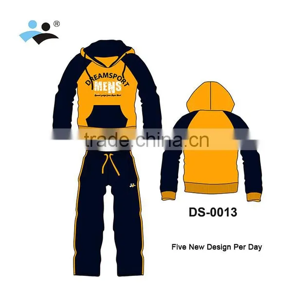 [DREAM SPORT] Cheap 100% Polyester High Neck Hood Sweatshirt