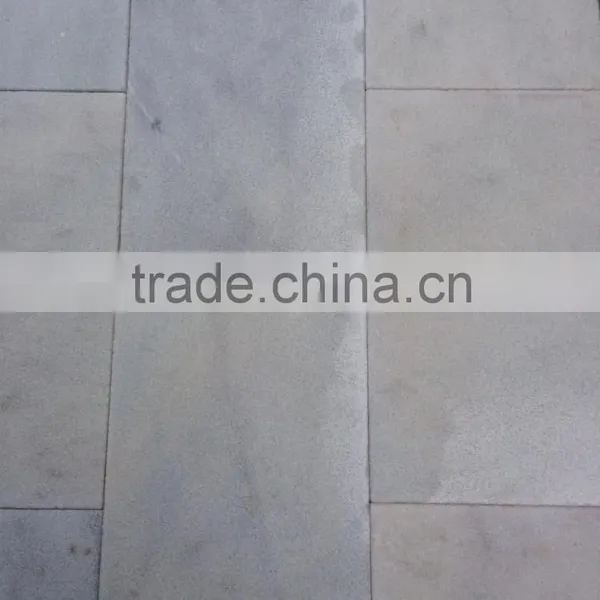 30 x Free Lenght Sandblasted Turkish White Marble Tiles photo-4