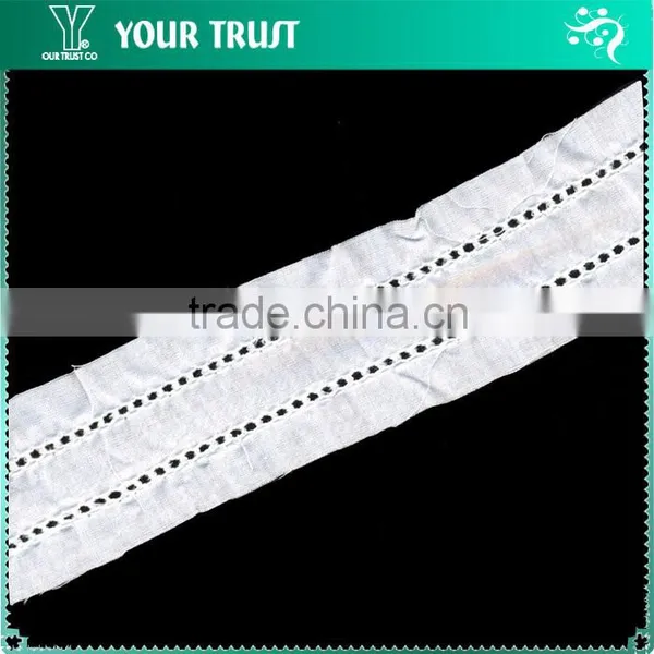 Width 1.2 Centimeter Black Silver Metallic Nylon Braid Trimming photo-5
