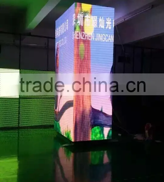 High Resolution P3 Led Cube Display SMD Full Color Indoor Led Display for Stage/wedding/exhibition/night Club photo-2