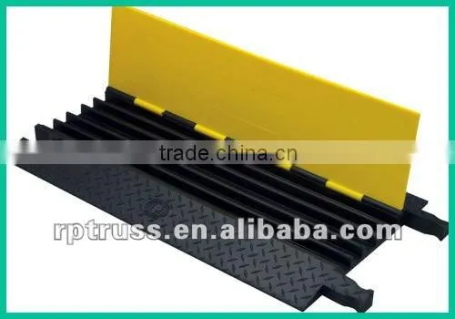 Rubber Cable Protector Hump Road Safety Rubber Hump photo-3