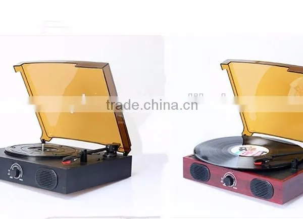3 Gear Shift Vinyl Phonograph Bluetooth USB CD photo-6