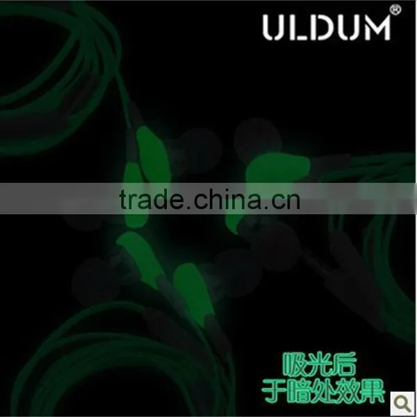 ULDUM Hot Sale Glowing Earphones/led Earphones for Kids