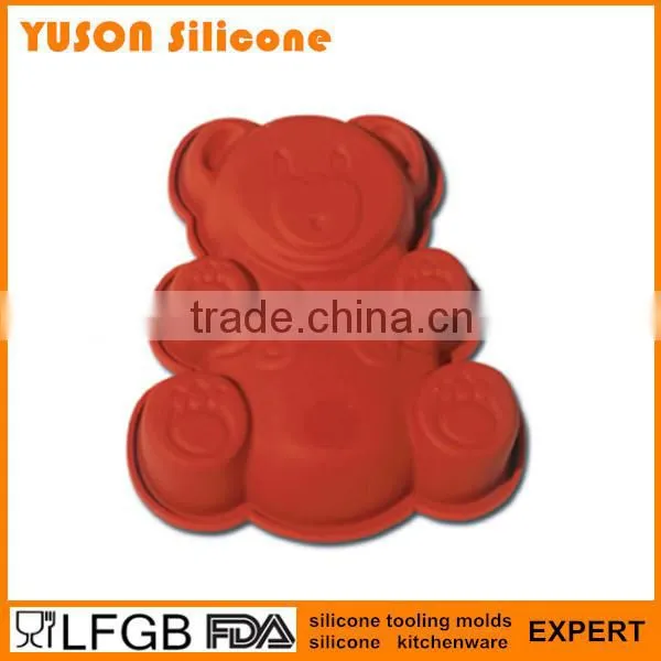 Factory in China Silicone Microwave Safe Cake Baking Pan