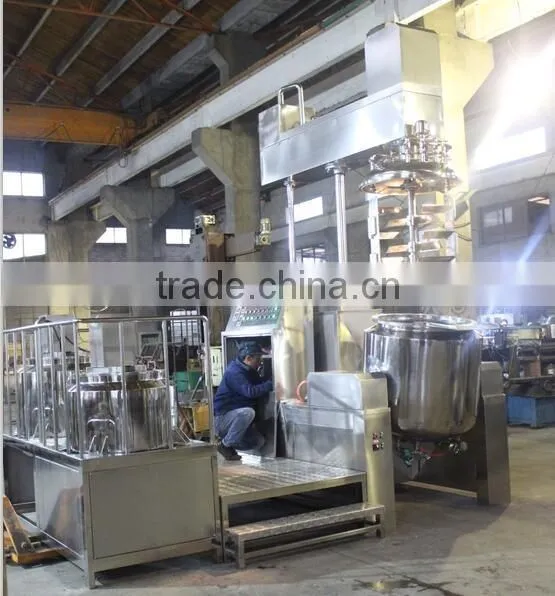 Facial and Body Cream Mixer, Cream Vacuum Homogenizer, Cosmetic Cream Emulsifying Machine photo-2