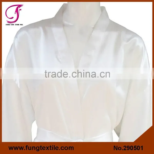 290501 Women Short Style Polyester Solid Bridal Kimono photo-2