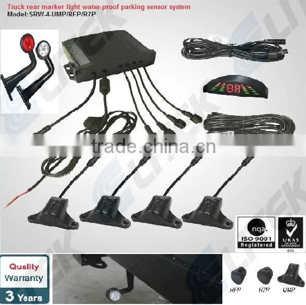 Free Replacement!!! DC24V LED Buzzer Truck Parking Sensor High Performance/Easy Installation