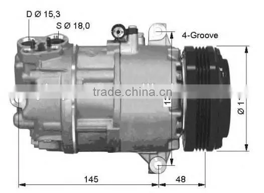 CSV613C AUTO AIR COMPRESSOR FOR BMWZ4/E46