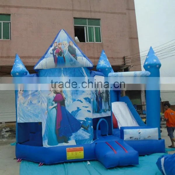 Hot Frozen Elsa Inflatable Bouncer,inflatable Bouncer Combo