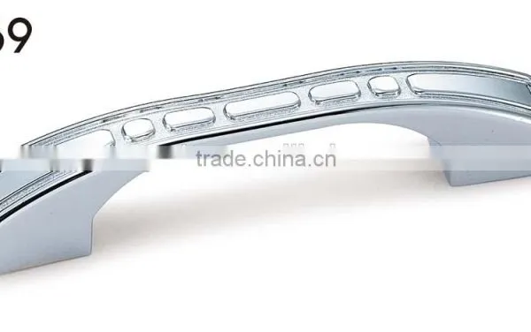 Cabinet Handle, Zamak Handle, Satinless Steel Handle