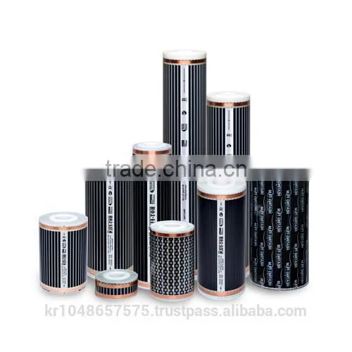 (Film Heater, Carbon Heating Film) Floor Heating [SH Korea] Carbon Far Infrared Ray Under-floor Heating Film HOT-FILM