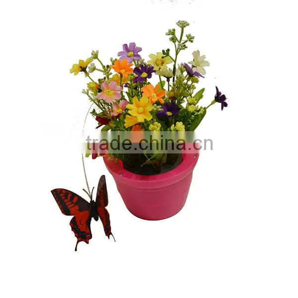 Hotsale Solar Flower Pot Butterfly