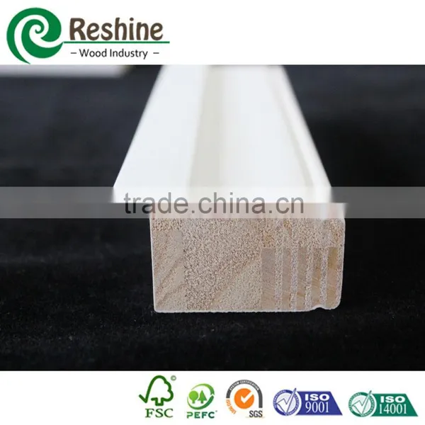 Primer Painting Wooden Plantation Window Shutter Parts photo-4