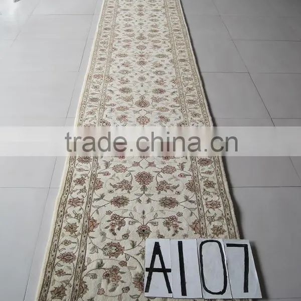 Pakistan Handmade Wool Corridor Carpet Tibetan Design Wool Runner Carpet Chinese Peking Wool Carpet photo-2