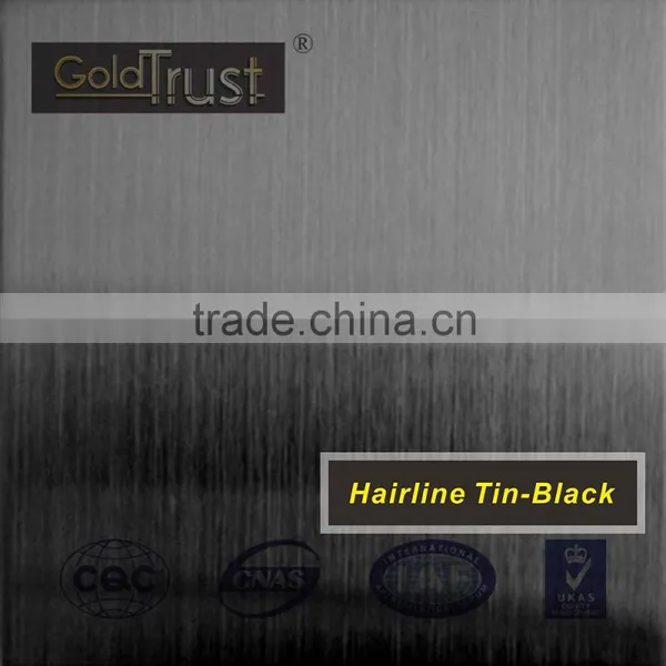Hot-selling HL Black Stainless Steel Sheet photo-2