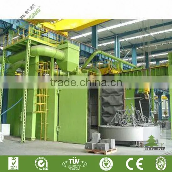 Hot Sale ZJ Series Rotary Mesh Table Shot Blasting Machine photo-4