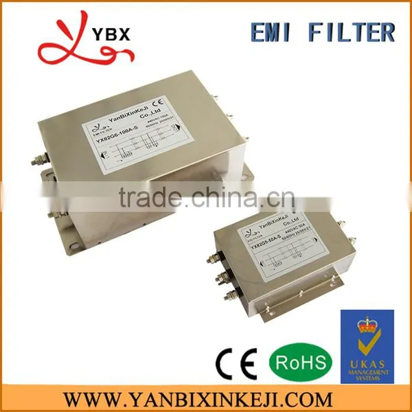 Good Suppression Three Phase EMI RFI Noise Filter photo-2