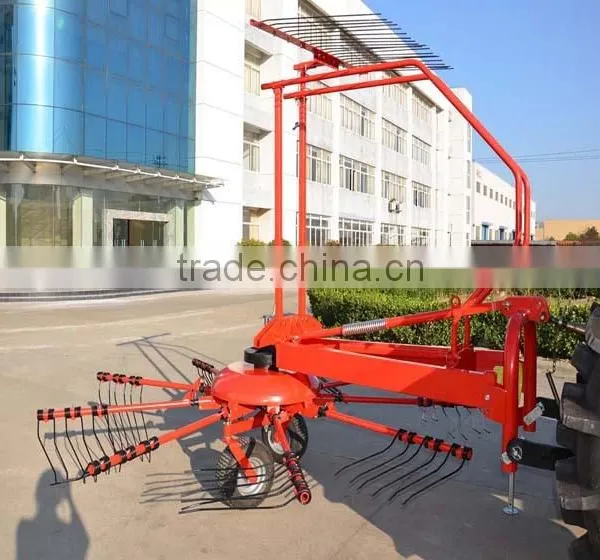 2015 New Model Mini Tractor Rotary Hay Rake for Sale photo-2