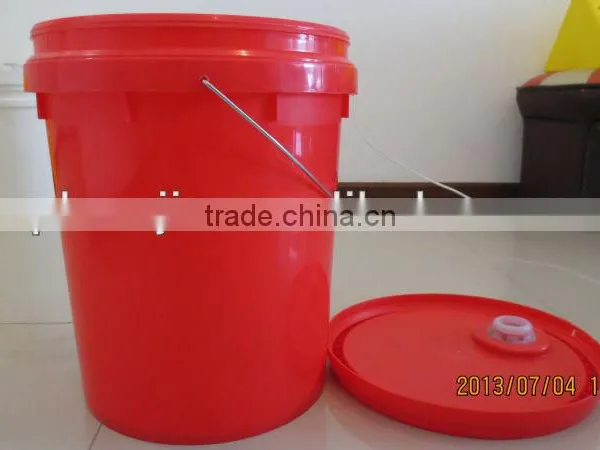 China Supplier 5 Gallon Barrel Multifunction Pails pp Plastic Bucket With Metal Handle and Spout photo-3