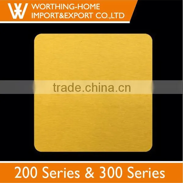 Gold Decorative 201 304 Stainless Steel Plate Sheet photo-5