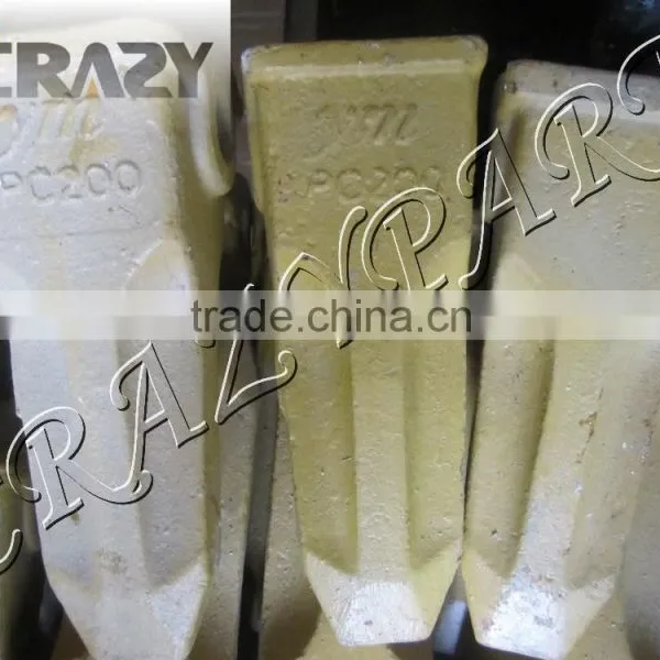 Excavator Spare Parts PC200 Bucket Teeth