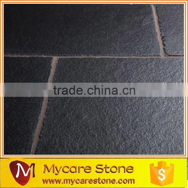 Natural Dark Blue Tumbled Limestone Paving Stone