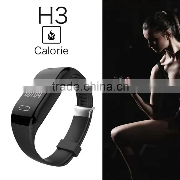 Fitness Tracker Smartband Waterproof Bracelet With Heart Rate Monitor