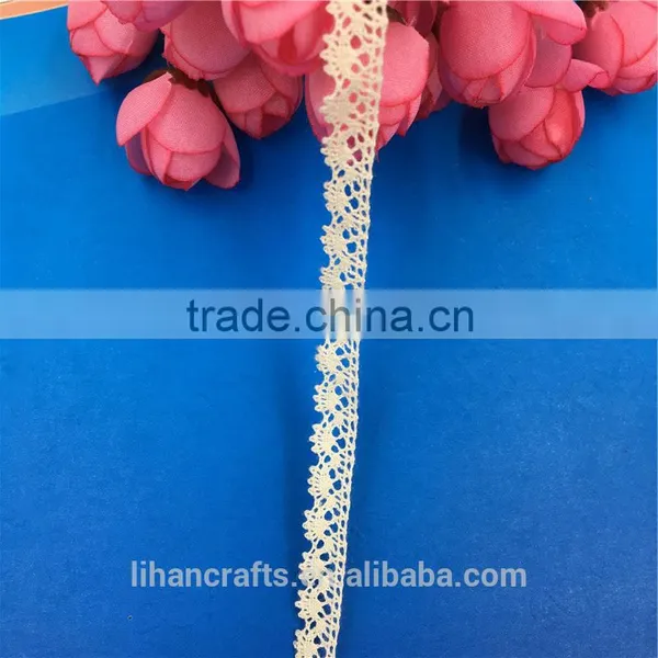 Wholesale High Quality H0106 Lace Ribbon,Crocheted Lace,100% Cotton Lace photo-2