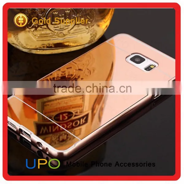 [UPO] Wholesale Aluminum Mirror Cover Electroplating Bumper Mobile Phone Case for Samsung Galaxy Note 7 photo-6