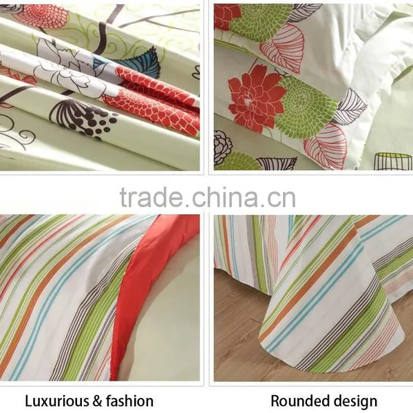 Elegant Thicken Sanded Cashmere Luxury Embroidered Bed Sheet Sets,Reactive Printed 4 Pcs Bedclothes Duvet Cover photo-2