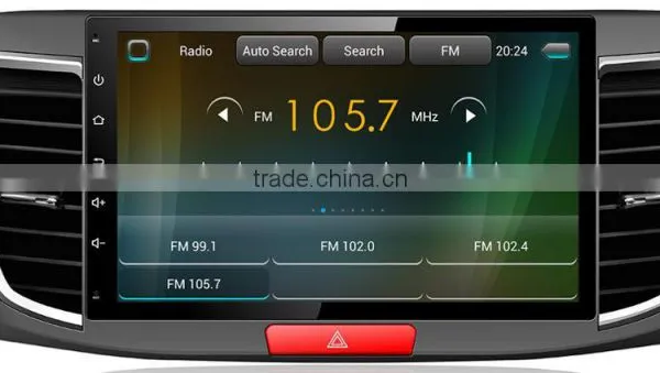 2016 NEW HOT SELLING Car Multimedia Player for Honda ACCORD Android 4.4.4 OBDII 1.6GHz MCU 3G WiFI photo-5