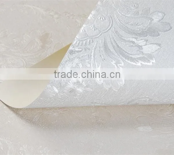 Washable Commercial Vinyl Sticker Wallpapers From China Factory photo-6