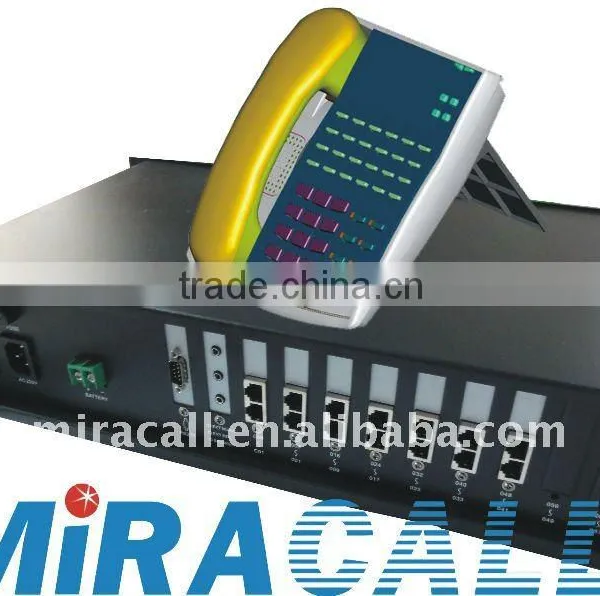 48port Telephone PBX Hybrid PABX Analog PABX