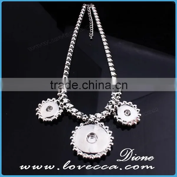 Women Simple Designs Wholesale Antique Snap Necklace for Sale photo-5