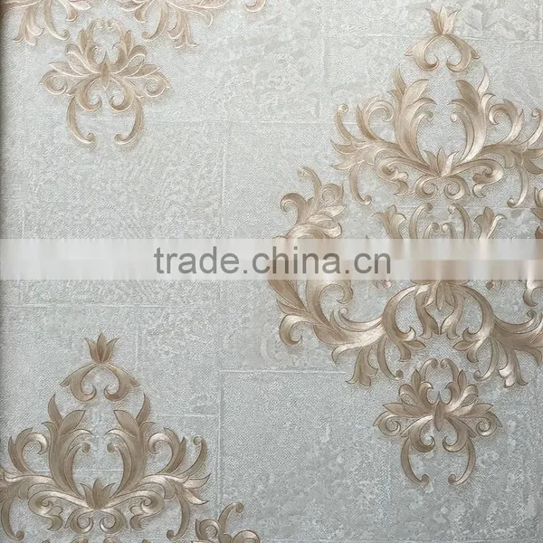 Vinyl Wallpaper of Classical Design for Hotel and Home photo-2