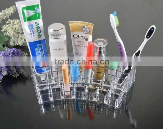 Clear Acrylic Cotton Pads Storage Box