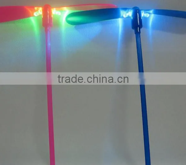Bamboo Dragonfly Led Lighting Flash Aircraft Toy photo-2