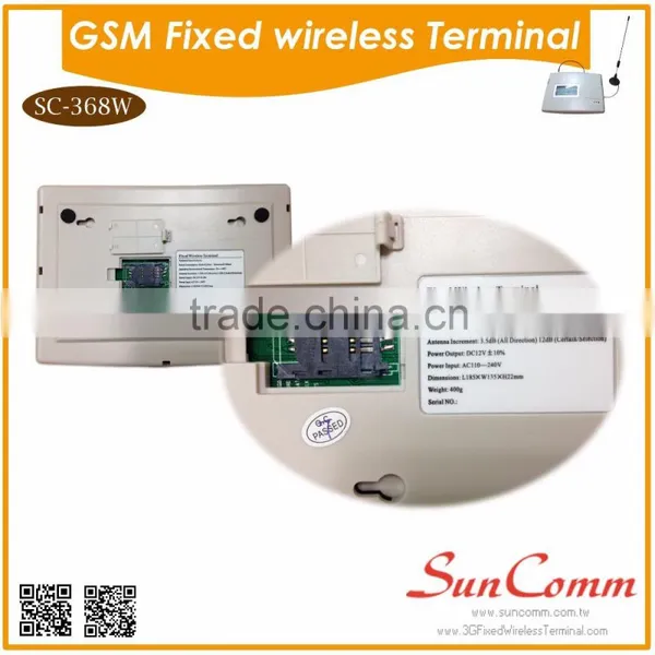 SunComm SC-368W Quad Band GSM FWT With 1sim, 2tel Port photo-4
