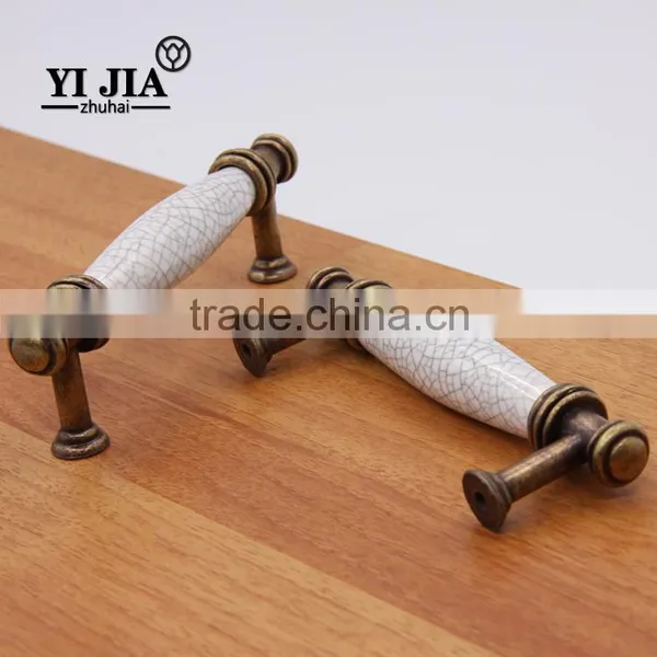 Bedroom Furniture Zinc Alloy Drawer Ceramic Cabinet Pull Handles photo-4